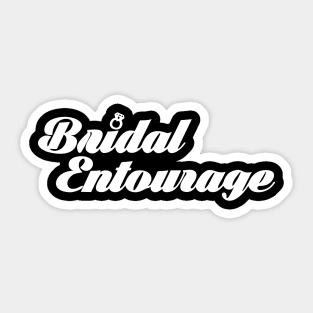 Bridal Entourage Sticker